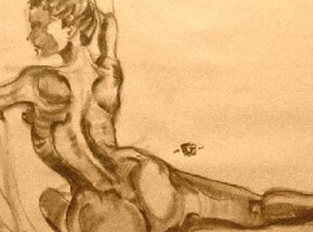 Figure Drawing - In the pose - cover - By Joseph Pedroza