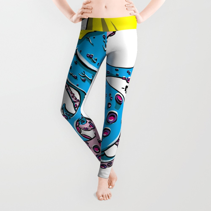 baby-tentacles-leggings | Society6 By JosephPedroza.Com | Framed Art Prints, Shirts, Mugs, iPhone Cases, Wall Clocks, Coffee Mugs, T-Shirts and Leggings